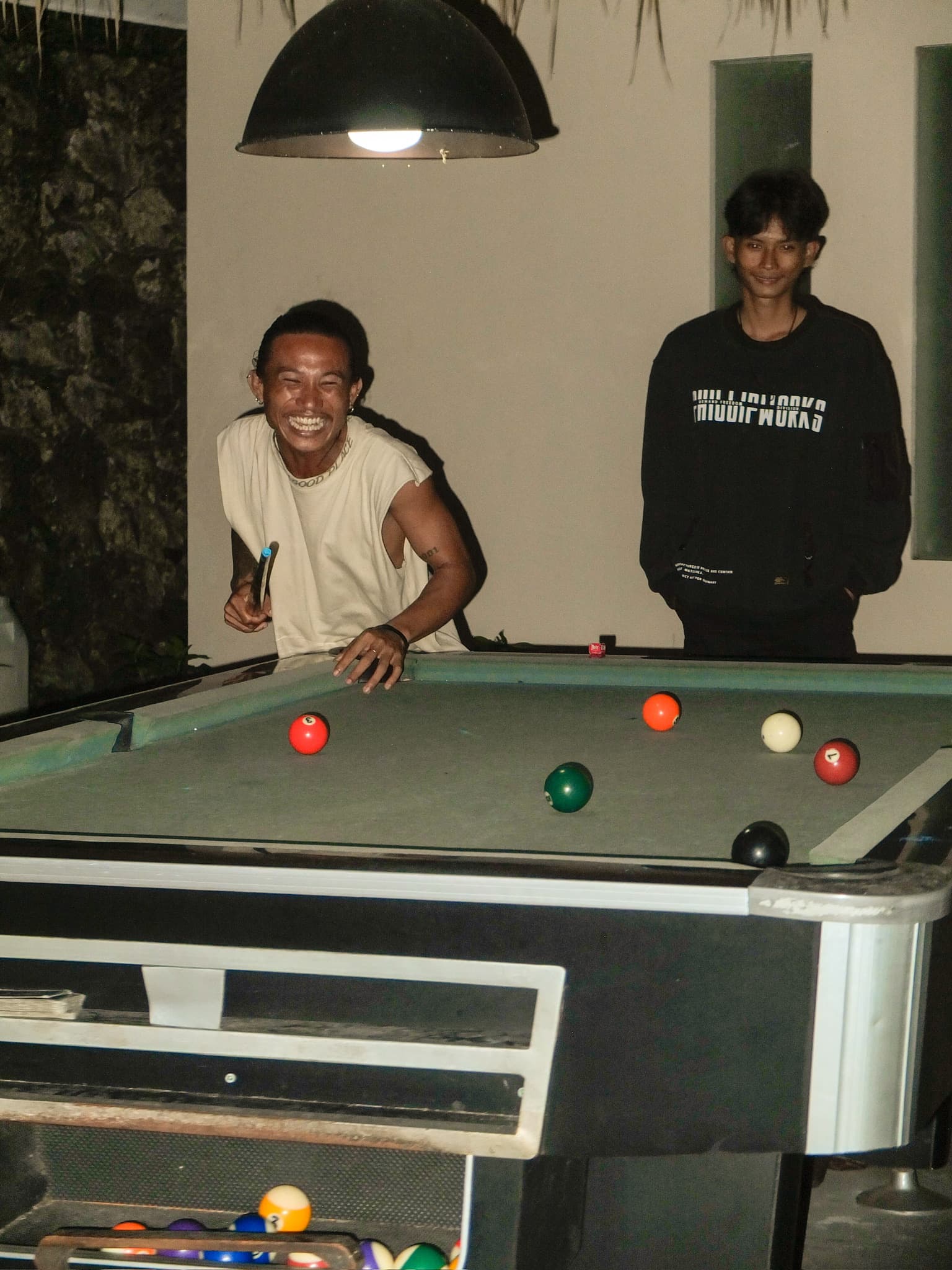 Hostel night games and vibrant social events